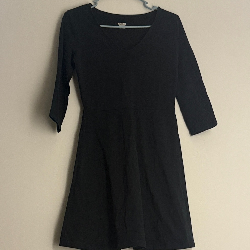 Old Navy Black Long Sleeve Dress